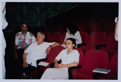 A Photograph from Rehearsals and Performances of "The Adventures of Khadra",  a Puppet Play by al-Kasaba Theatre, 2002-03