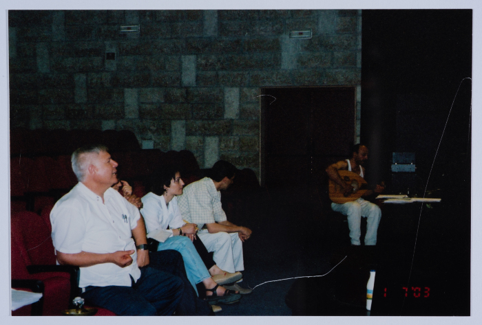 A Photograph from Rehearsals and Performances of 