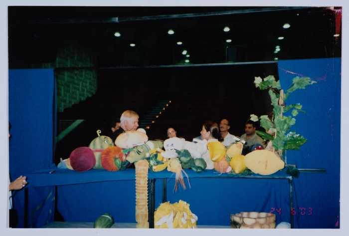 A Photograph from Rehearsals and Performances of 