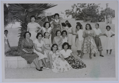 Graduation Ceremony Rehearsal, Ramallah Girls' School, 1950-1959