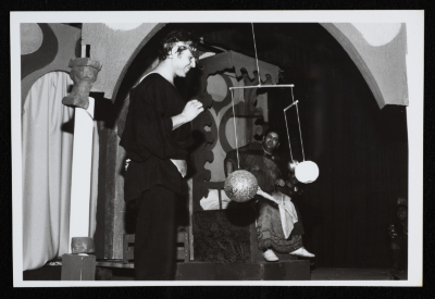 "The Moon of the Princess", a Photograph of a Theatrical Performance by al-Kasaba, 1993

