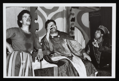 "The Moon of the Princess", a Photograph of a Theatrical Performance by al-Kasaba, 1993
