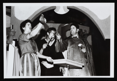 "The Moon of the Princess", a Photograph of a Theatrical Performance by al-Kasaba, 1993
