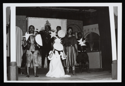 "The Moon of the Princess", a Photograph of a Theatrical Performance by al-Kasaba, 1993
