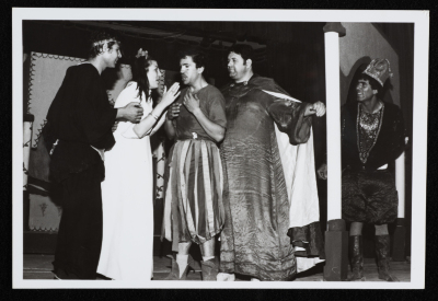 "The Moon of the Princess", a Photograph of a Theatrical Performance by al-Kasaba, 1993

