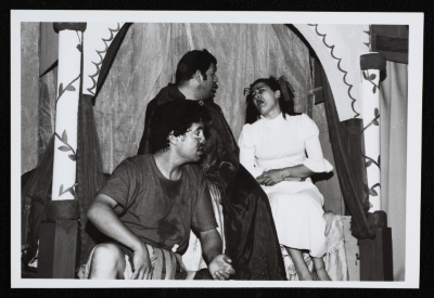 "The Moon of the Princess", a Photograph of a Theatrical Performance by al-Kasaba, 1993
