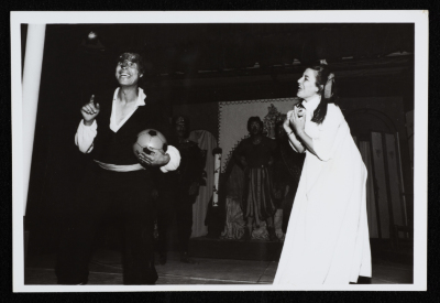 "The Moon of the Princess", a Photograph of a Theatrical Performance by al-Kasaba, 1993
