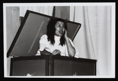 "The Moon of the Princess", a Photograph of a Theatrical Performance by al-Kasaba, 1993
