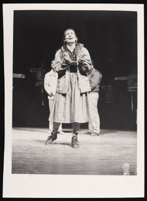 "Men Without Shadows", a Photograph of an Adapted Theatrical Performance at al-Kasaba Theatre, 1989
