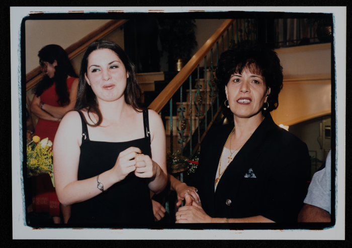 A Photograph of the Inauguration of al-Kasaba Theatre in Ramallah, 2000
