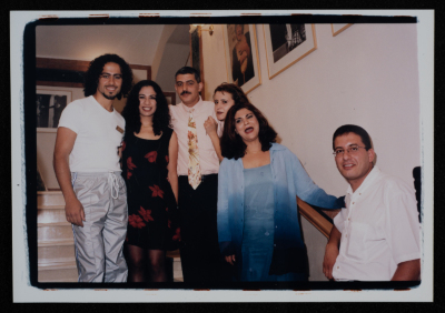 A Photograph of the Inauguration of al-Kasaba Theatre in Ramallah, 2000