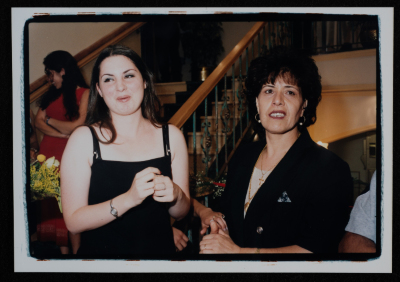 A Photograph of the Inauguration of al-Kasaba Theatre in Ramallah, 2000