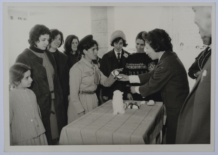 Adaweya Alami and Others, Shu'afat Girls' School, 1966