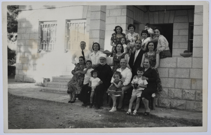 A Photograph of the Dajani Family 