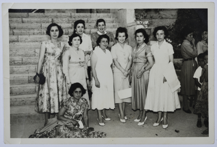 A Party for Scout Guides, al-Bireh Secondary Girls' School, 1960-1969