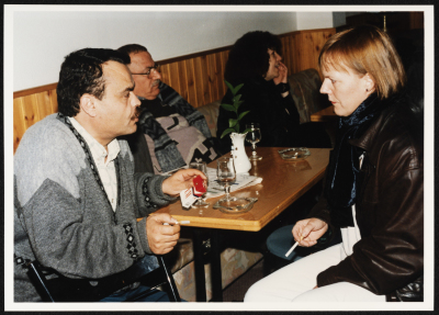 A Photograph of a "Playwriting Workshop", al-Kasaba Theatre, al-Quds, 1985