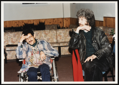 A Photograph of a "Playwriting Workshop", al-Kasaba Theatre, al-Quds, 1985