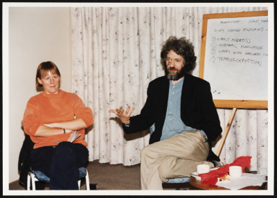 A Photograph of a "Playwriting Workshop", al-Kasaba Theatre, al-Quds, 1985