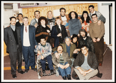 A Photograph of a "Playwriting Workshop", al-Kasaba Theatre, al-Quds, 1985