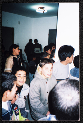 مغامرات خضرة"، صورة من عرض مسرحي، مسرح القصبة، 2003"