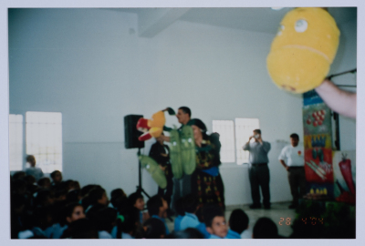 "The Adventures of Khadra", a Photograph of a Theatrical Performance, al-Kasaba Theatre, 2003