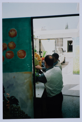 "The Adventures of Khadra", a Photograph of a Theatrical Performance, al-Kasaba Theatre, 2003