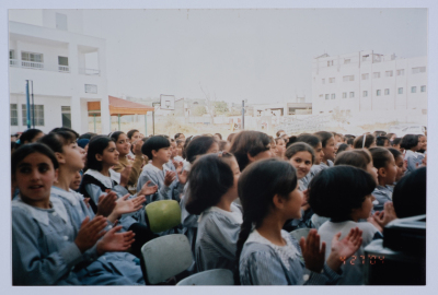 "The Adventures of Khadra", a Photograph of a Theatrical Performance, al-Kasaba Theatre, 2003