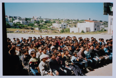 "The Adventures of Khadra", a Photograph of a Theatrical Performance, al-Kasaba Theatre, 2003