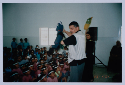 "The Adventures of Khadra", a Photograph of a Theatrical Performance, al-Kasaba Theatre, 2003