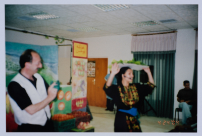 "The Adventures of Khadra", a Photograph of a Theatrical Performance, al-Kasaba Theatre, 2003