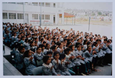 "The Adventures of Khadra", a Photograph of a Theatrical Performance, al-Kasaba Theatre, 2003