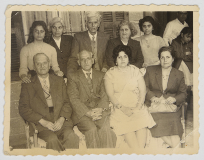 A Group Photograph of Nadrus and Hallaq Families