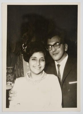 Samir Kuttab and Nayfe Ashrawi