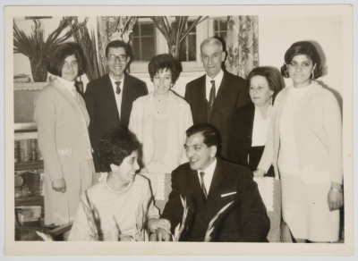 Samir Kuttab and Nayfe Ashrawi