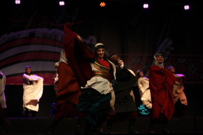 مشاركة فرقة الفنون الشعبية في مهرجان ليالي بيرزيت