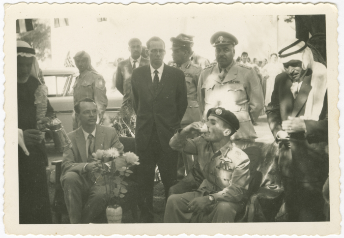 King Hussien's visit