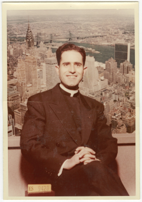 A portrait of priest Zakaria Nasir