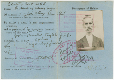 An original copy of an ID