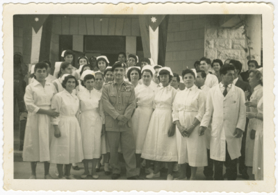 A group photo with King Hussein