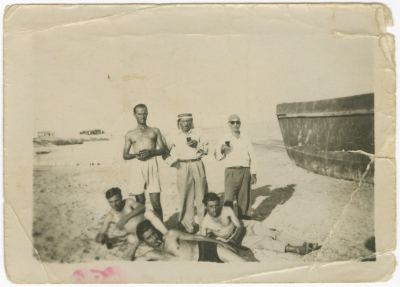 Palestinians at work