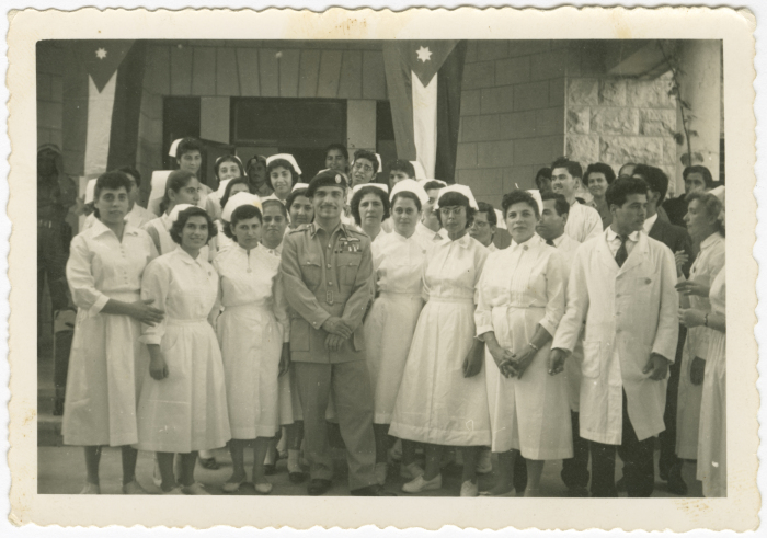 A group photo with King Hussein