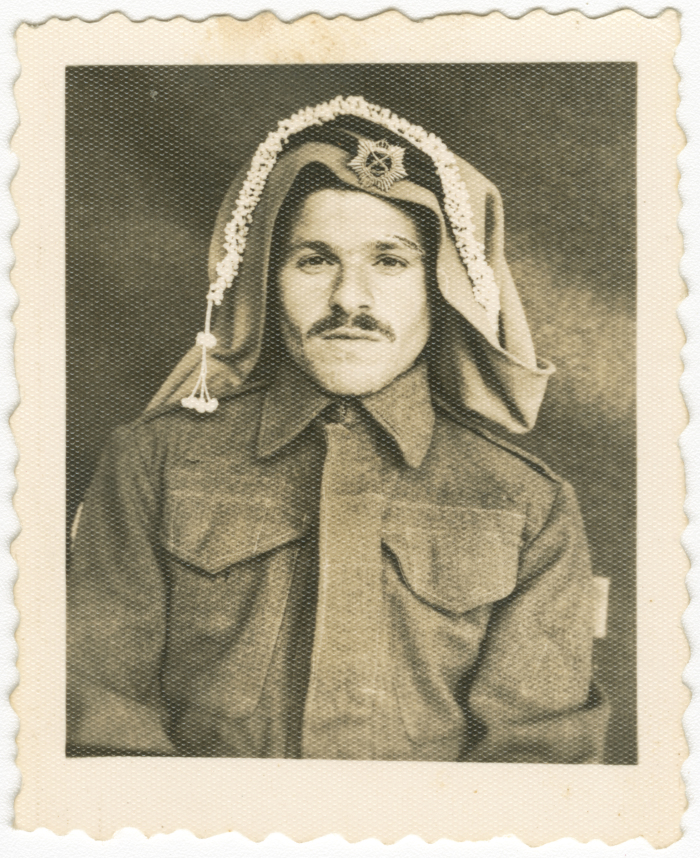 A member of the Jordanian National Guards