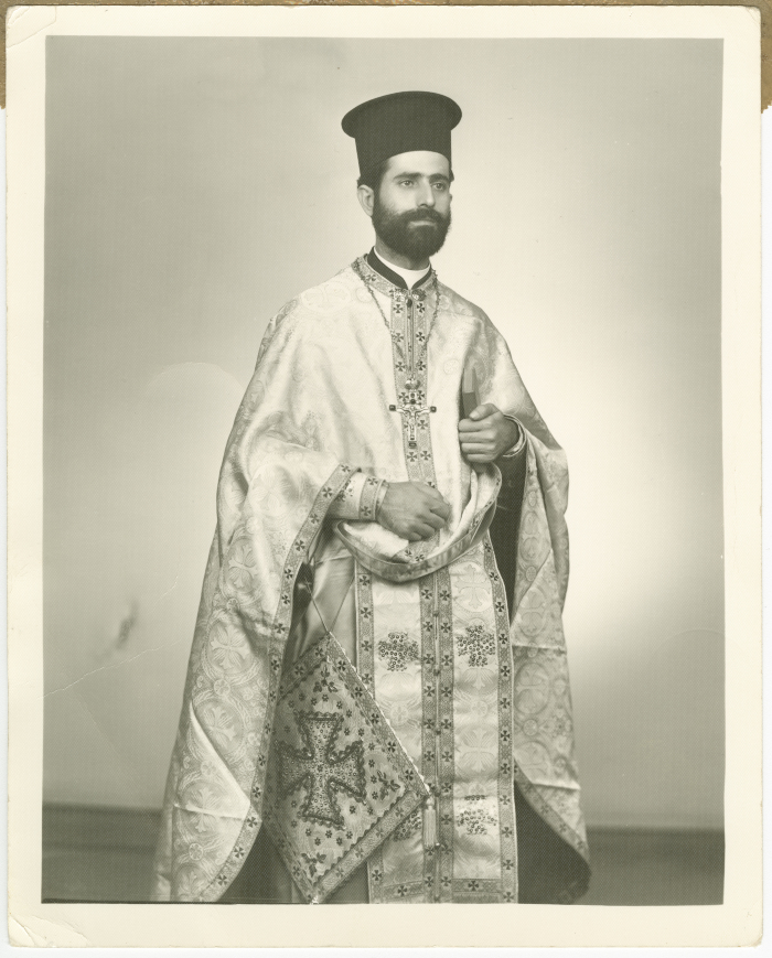 Priest Zakaria Nasir from al-Taybeh