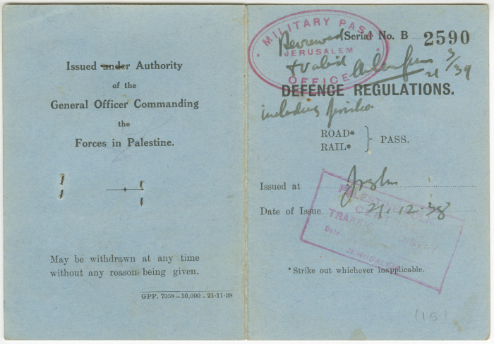An original copy of an ID