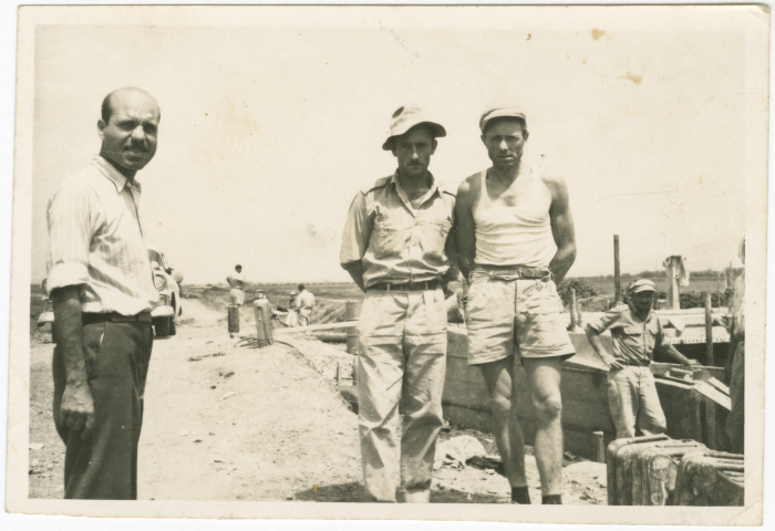 A group photo at work