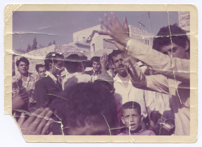 Men dancing at a wedding