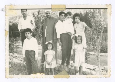 Judge of Bethlehem with his children and nephew