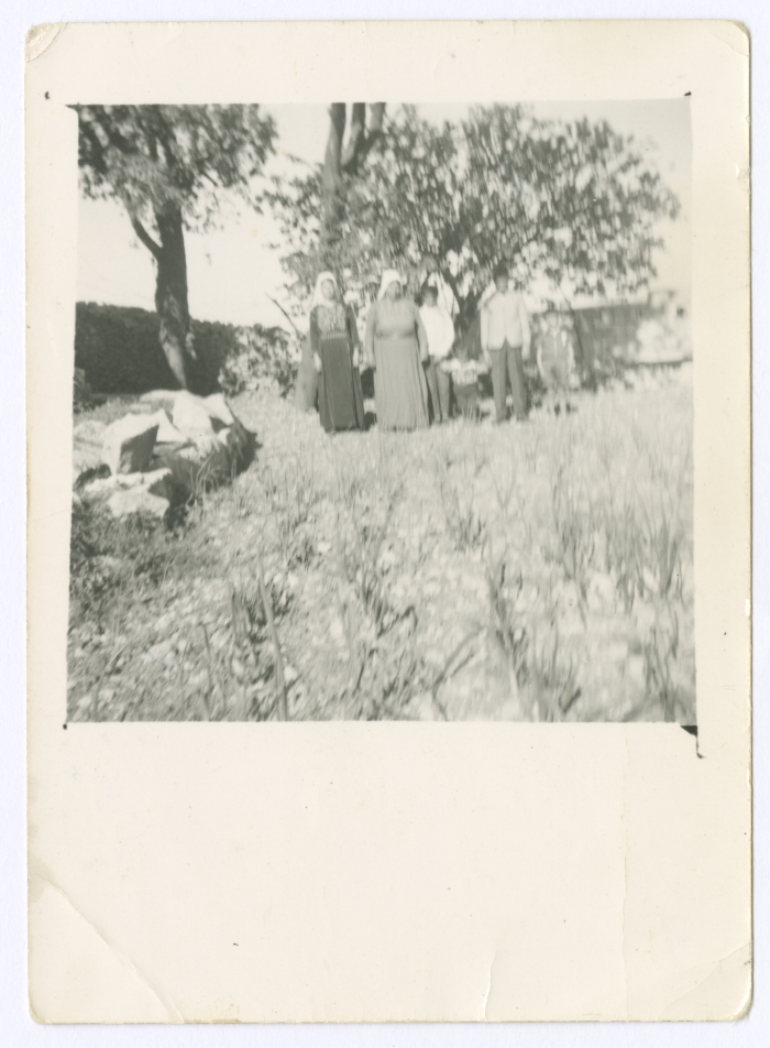 A mother with her children