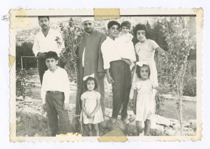 Judge of Bethlehem with his children and nephew