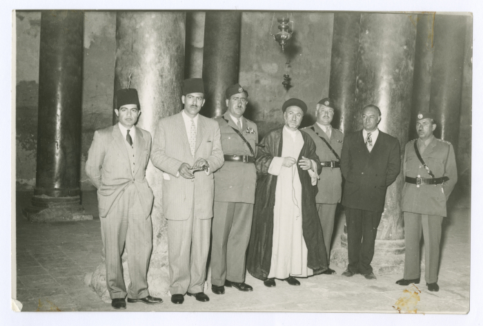 Legal persons on a visit to Ayatoallah Kashani in Bethlehem